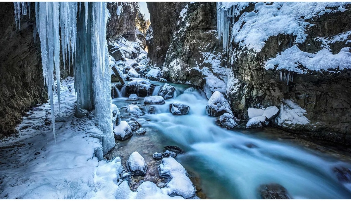 Ущелье в Германии