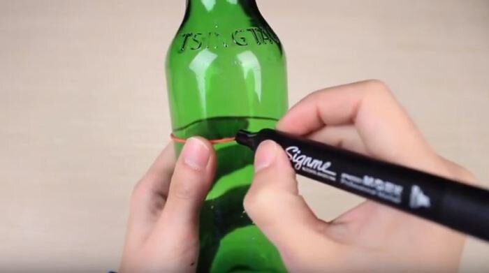 Делаем разметку. /Фото: youtube.com.
