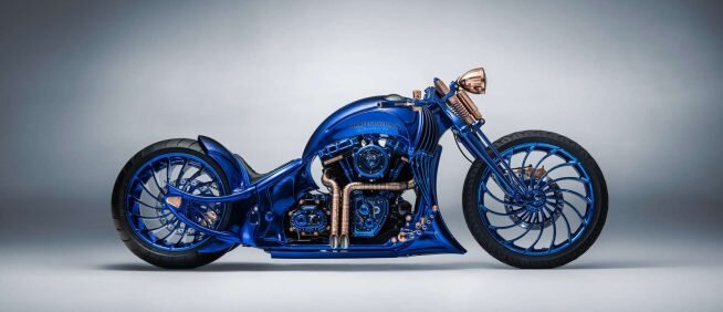 Самый дорогой мотоцикл в мире: Harley-Davidson Blue Edition | Лев Стихарёв  | Дзен