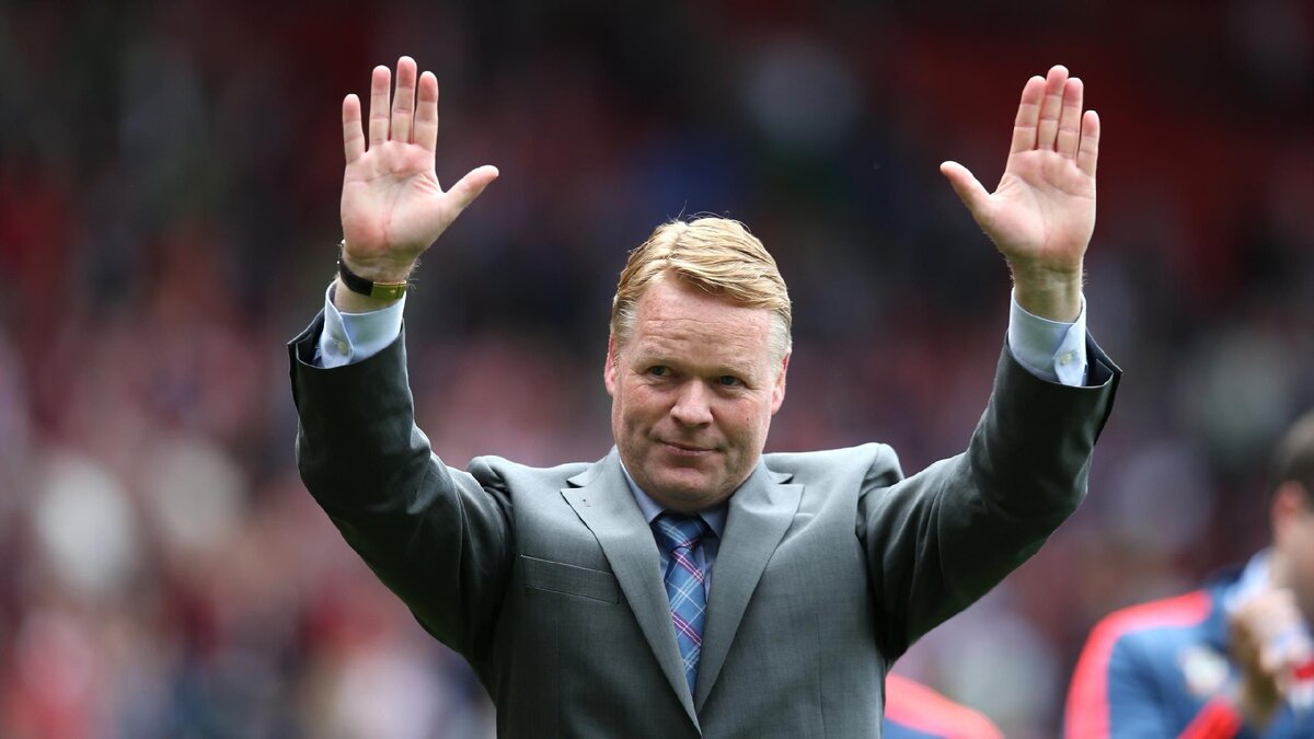 Рональд Куман - главный тренер "Барселоны"