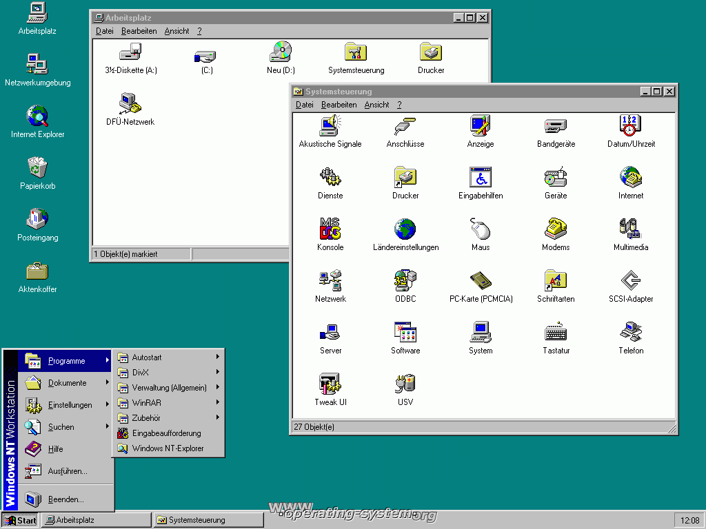 Программа windows nt. Windows NT 4.0 Интерфейс. ОС MS Windows NT 4.0 Server. Windows NT 4.0. Изображение интерфейса. Windows NT Операционная система.