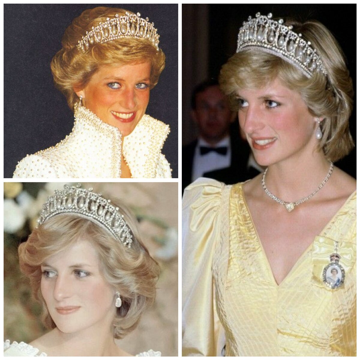 Принцесса Диана в тиаре “Узелки любви”