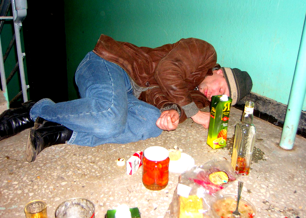 Подборка пьяных русских
