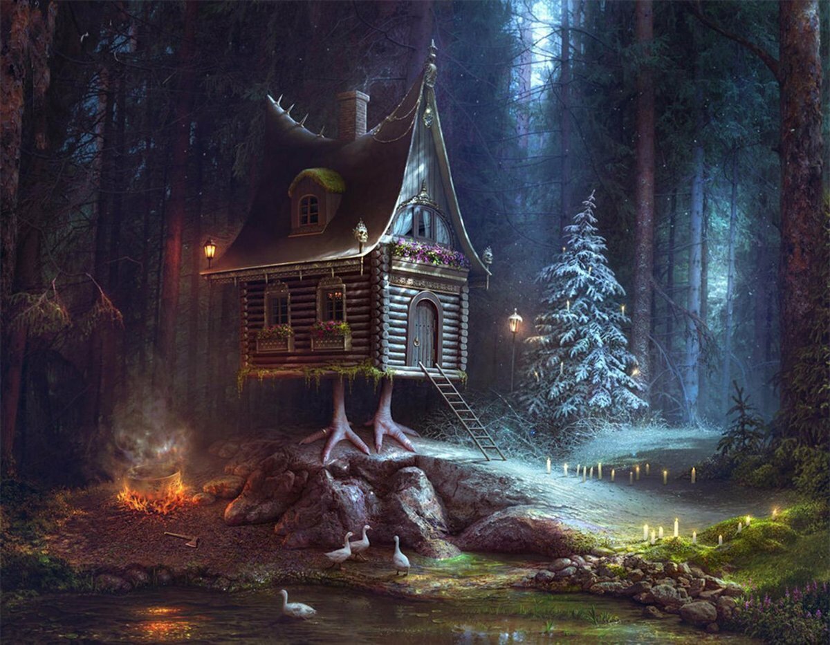 Повернись к лесу задом, ко мне передом.