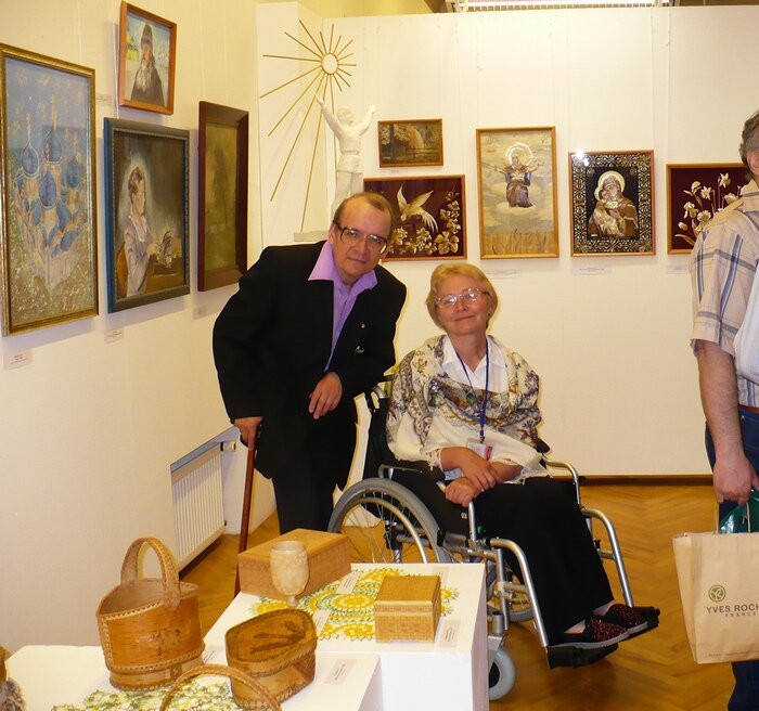 с друзьями по творчеству