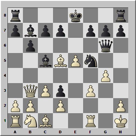 Задание №285. Чёрные начинают и выигрывают