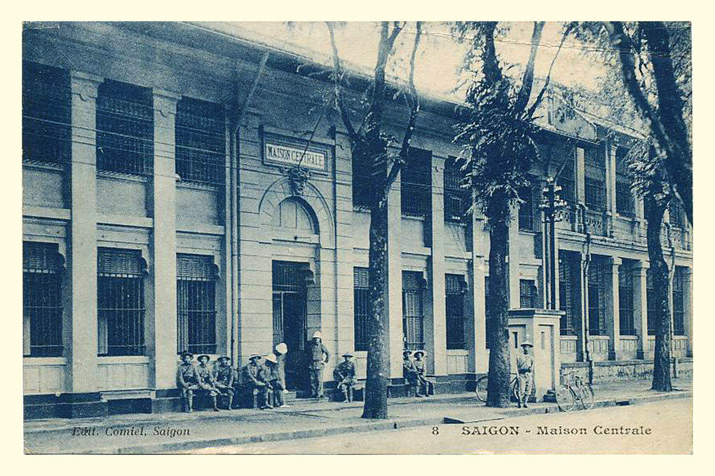 Maison Centrale de Saigon - главная тюрьма Сайгона в 1890 году