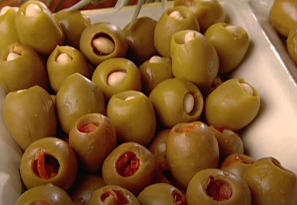 фаршированные оливки