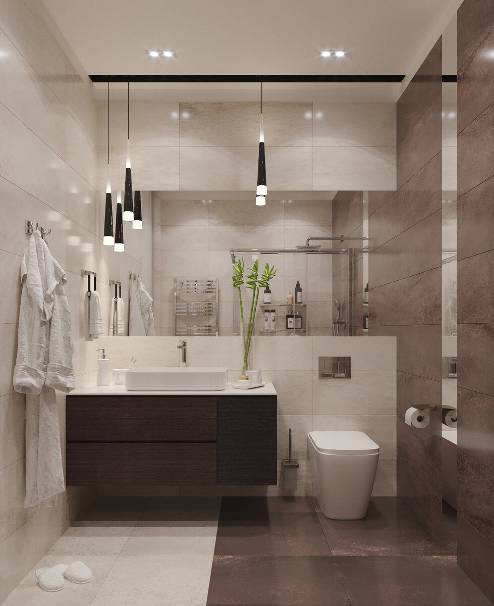 Дизайн ванной комнаты в современном стиле