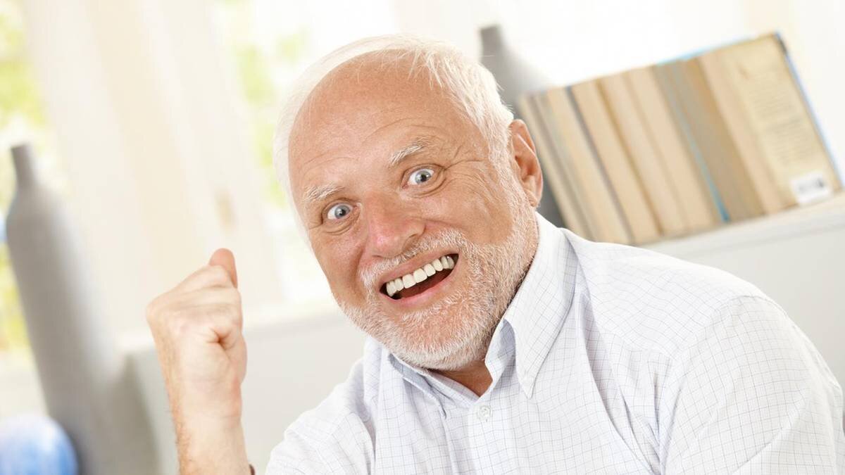 Гарольд уже стал счастлив