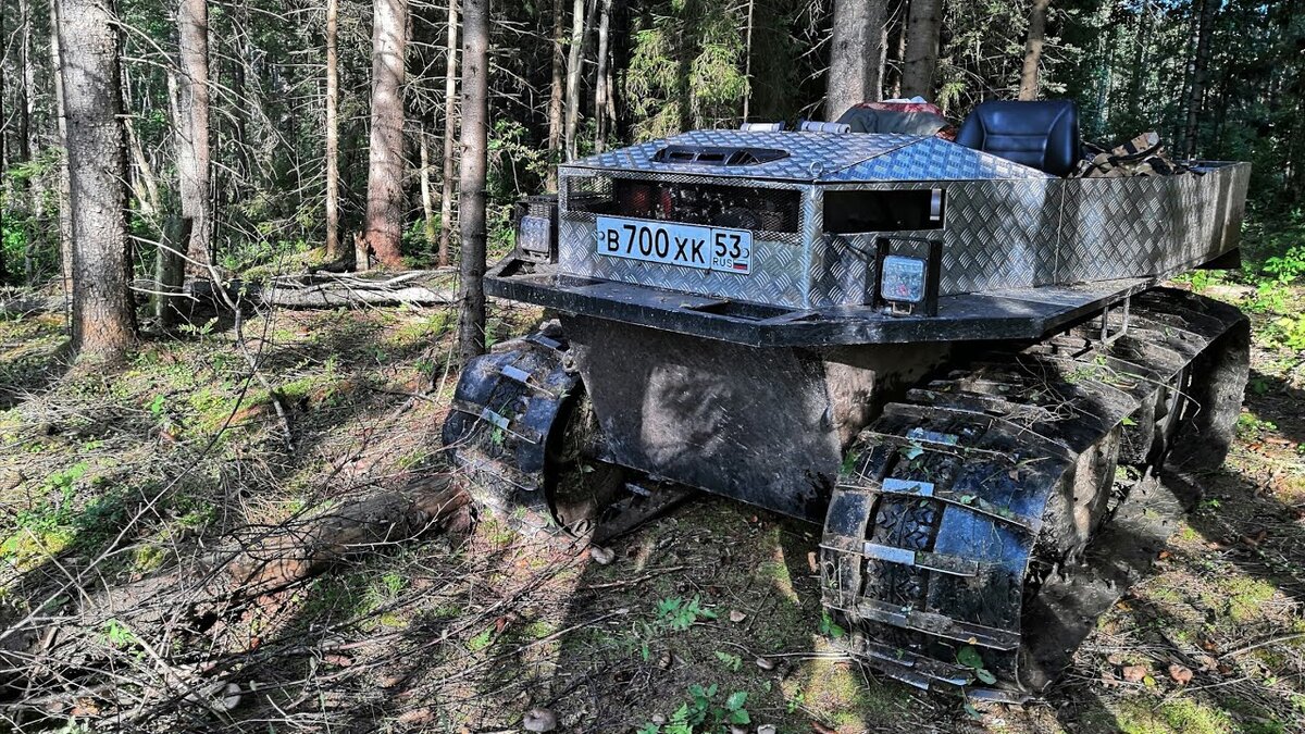 Самодельный гусеничный вездеход «Марс-3». Фото и описание процесса постройки