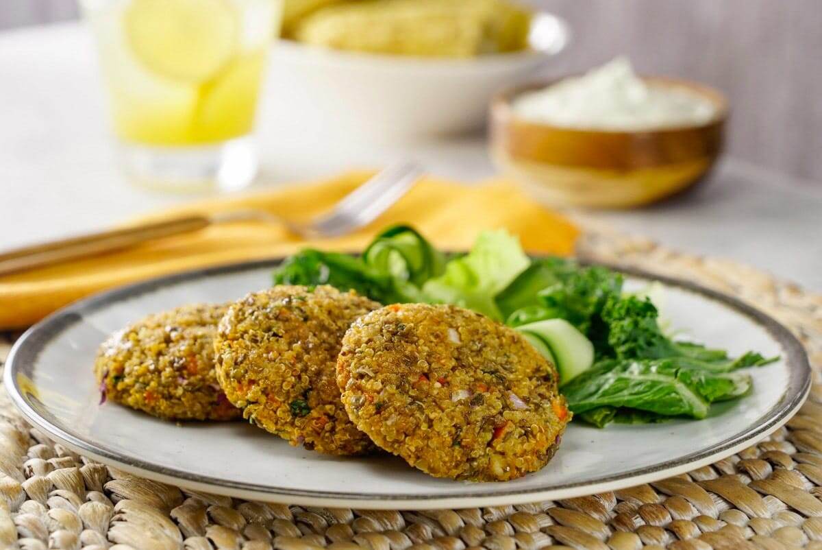 Котлеты с чечевицей