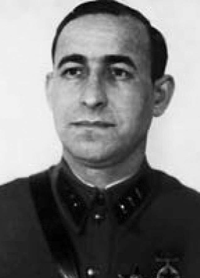 Начальник  водного отдела УНКВД по Мурманской области (март 1939 - октябрь 1941)  С. М. Филин. Фото из архива УФСБ России по Мурманской области.