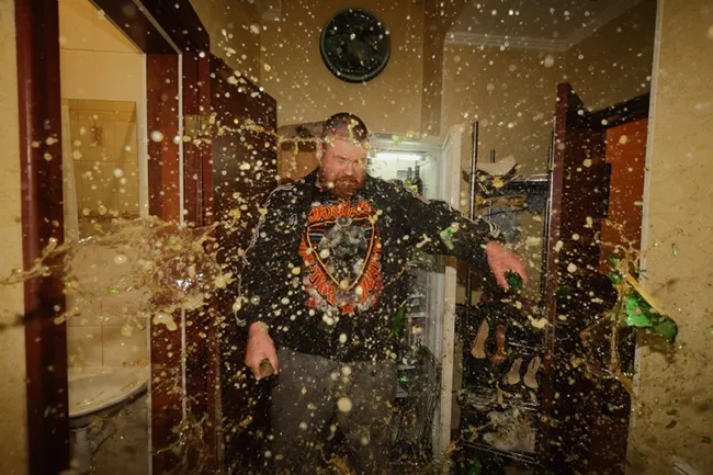 Один из рейдов Вячеслава Дацика, 13 мая 2016 года. Через несколько дней Дацика снова арестуют 