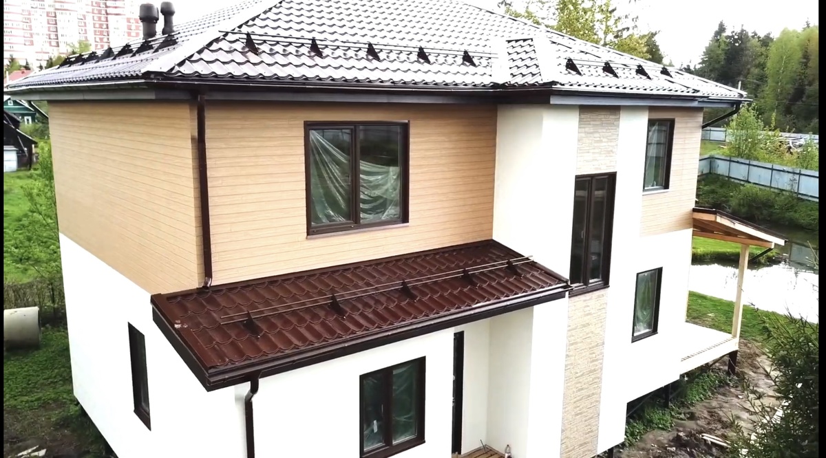 Индивидуальный проект. Дом из СИП панелей.(любой проект можно увидеть на нашем сайте: www.house-stroy.com)