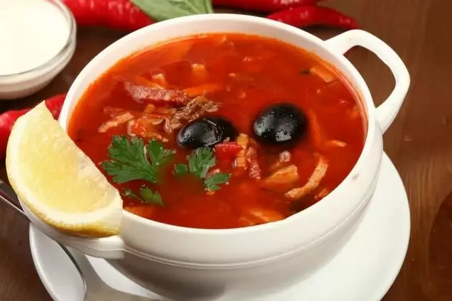 Солянка с картошкой 