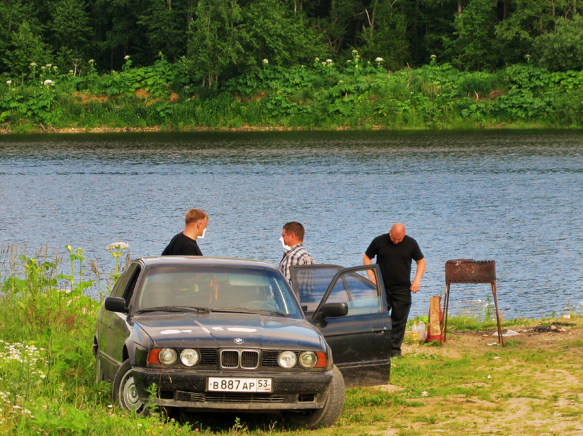 Дружеская встреча на природе.