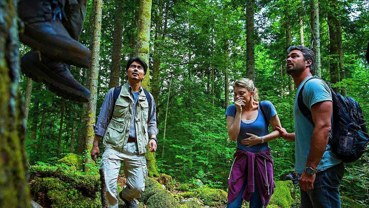 Ужасы про отдых. Натали Дормер лес призраков. Лес призраков (the Forest), 2015