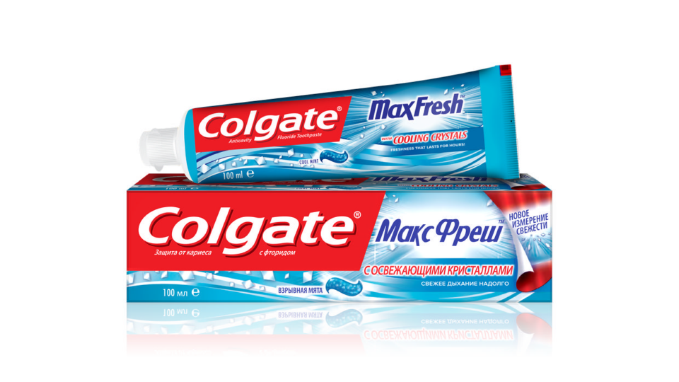 Зубная паста COLGATE Max Fresh "Взрывная мята"