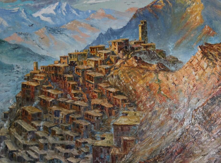 Дагестан в картинах художников