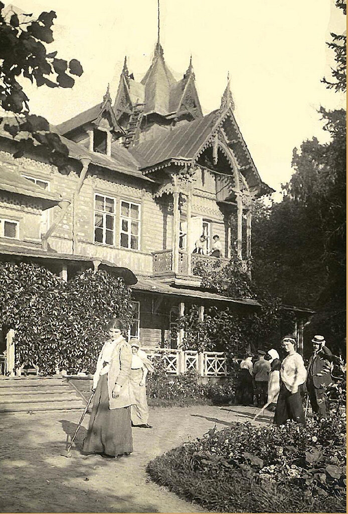 Исторические снимки дач времен Российской империи