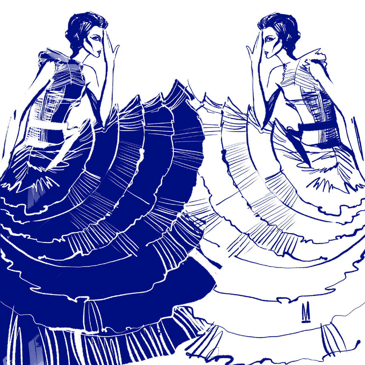 Инктобер, день17: COLLIDE иллюстратор Мария Кранк 