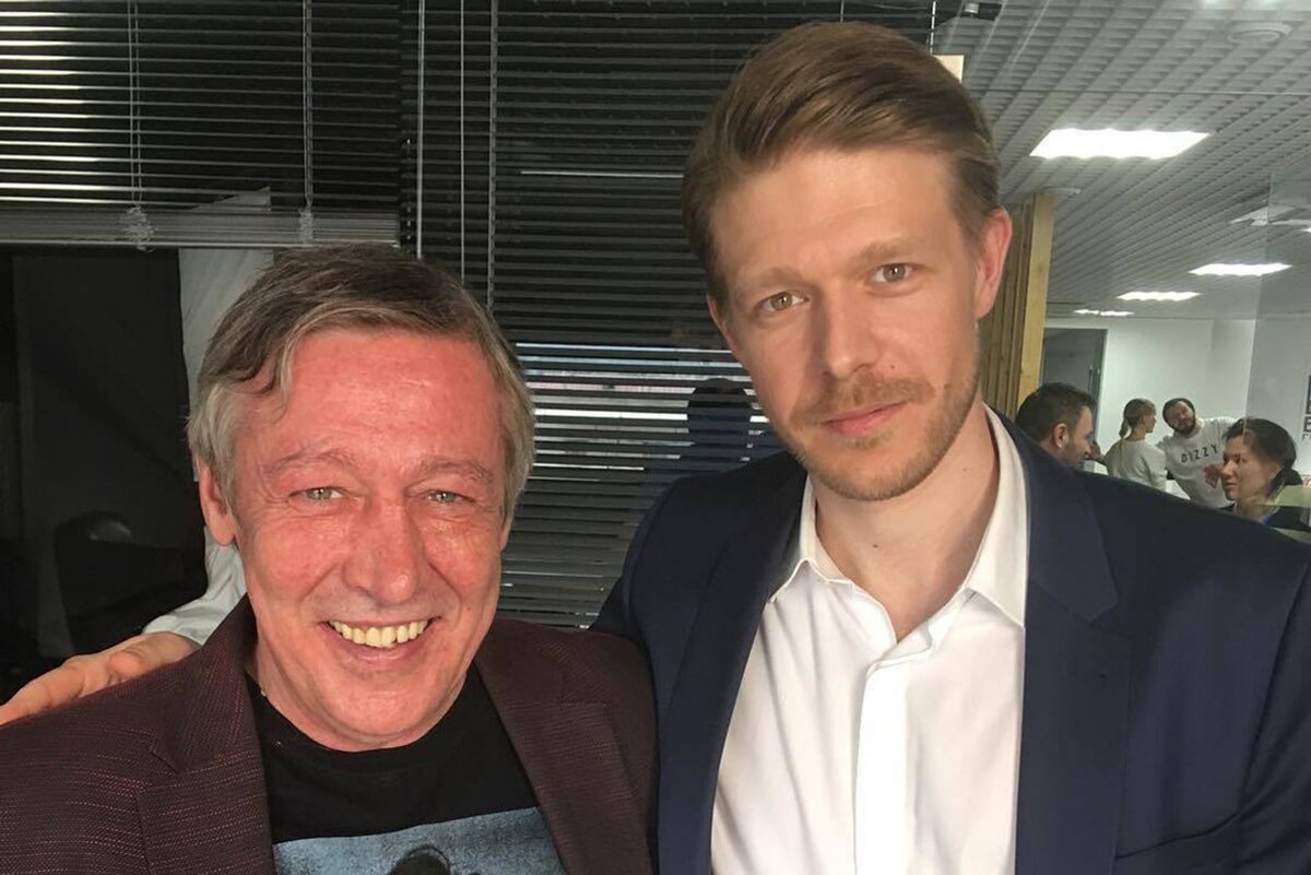    Никита Ефремов с отцом Михаилом Ефремовым Фото: соцсети