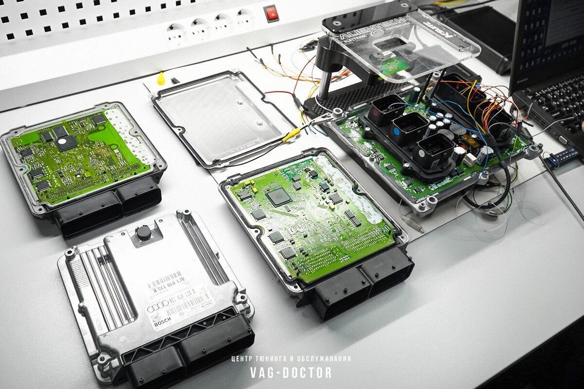 Потенциал чип - тюнинга моторов 2.0 TFSI / 3.0 TFSI и 4.0 TFSI автомобилей AUDI уровня STAGE 1 