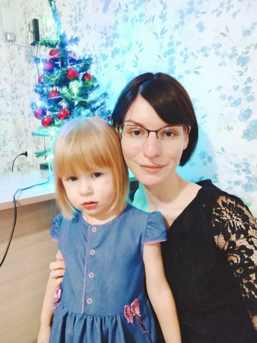 Моя дочь с внучкой
