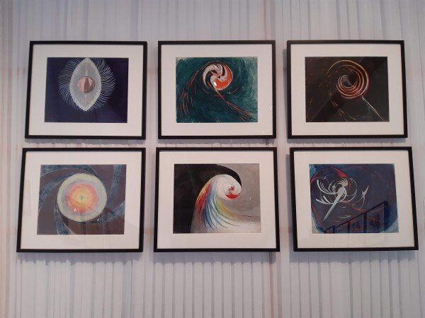 Андрей Белый. Рисунки-медитации, 1913-1914. Хранятся в архиве Рудольфа Штайнера
 