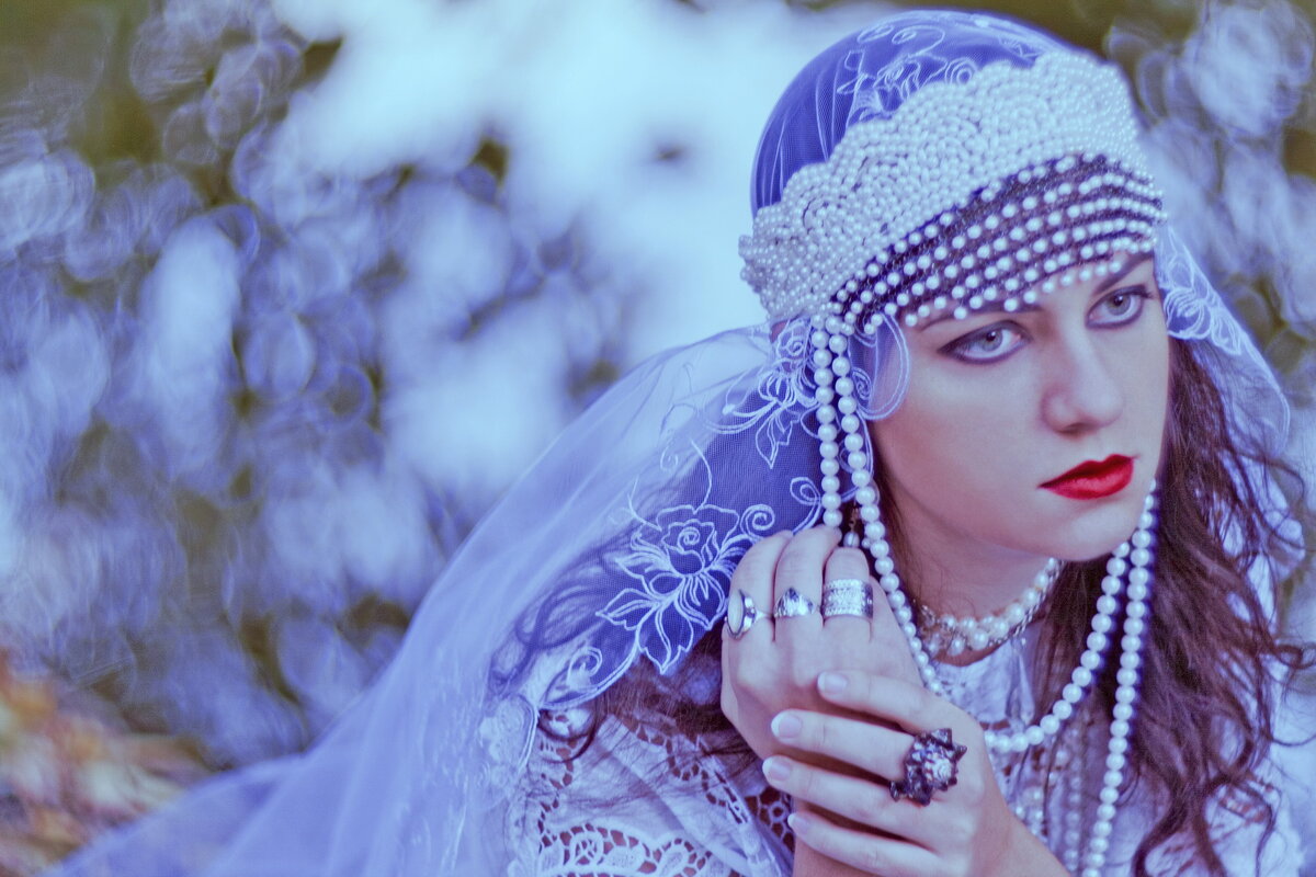 Раньше Настя не позировала профессиональному фотографу