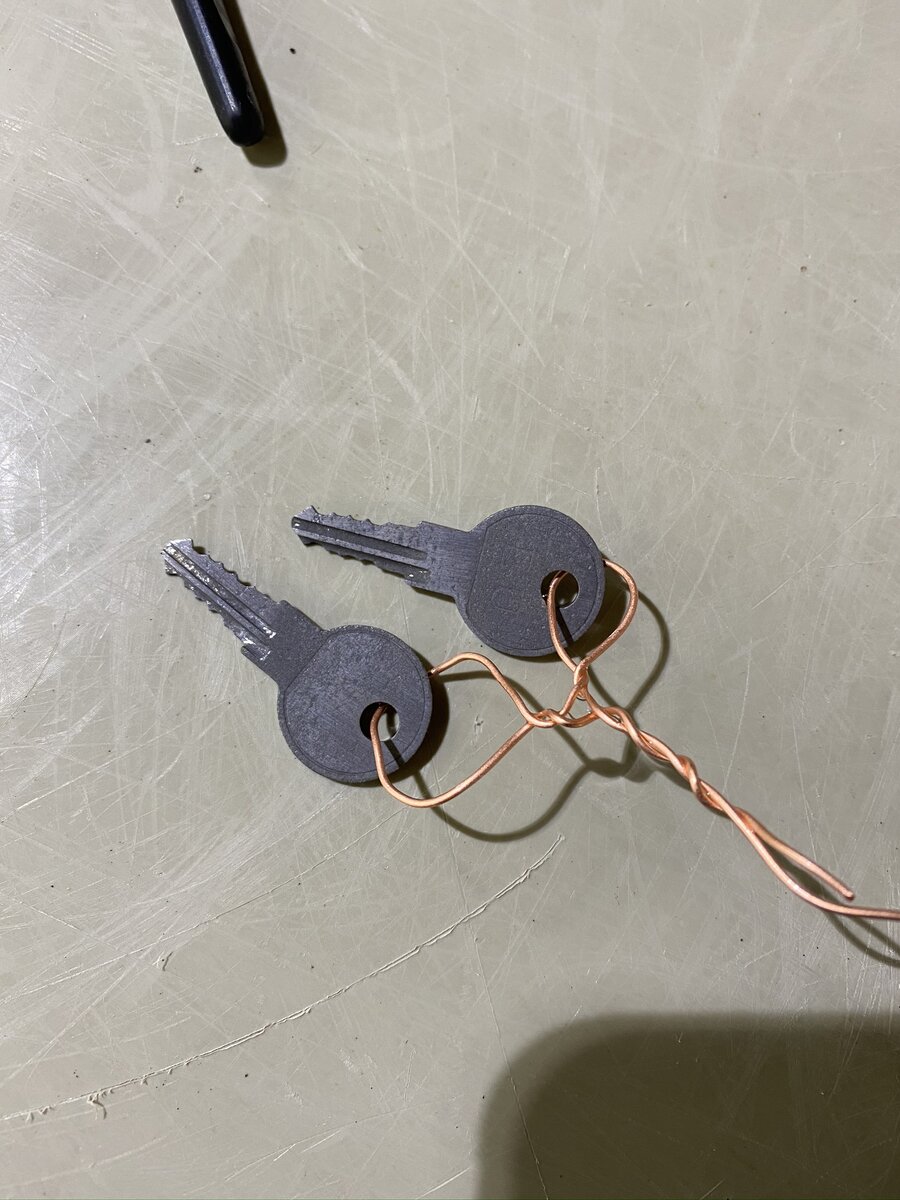 Результат декапирования в соляной кислоте.