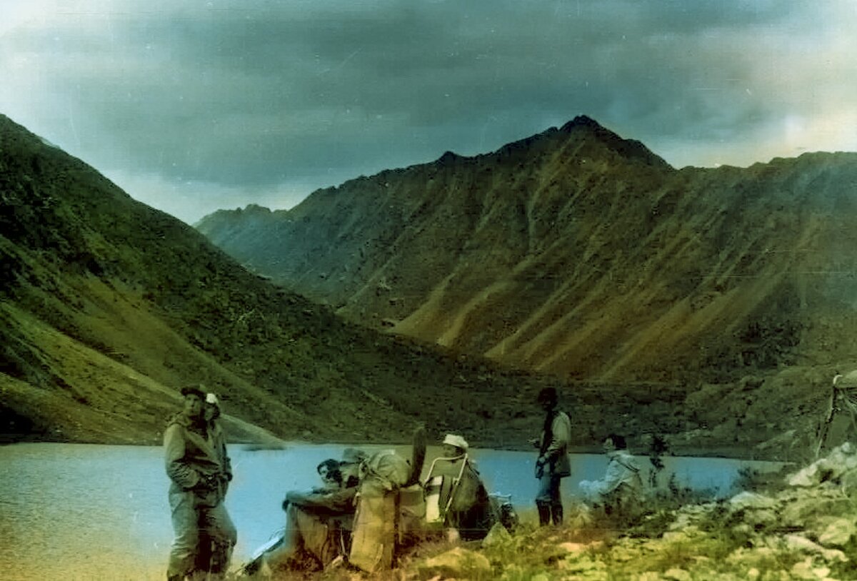 У озера на Арлык -голе