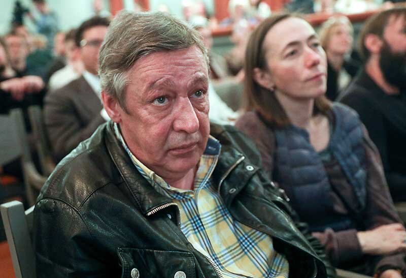 Михаил Ефремов и Софья Кругликова. Фото: Михаил Почуев/ТАСС