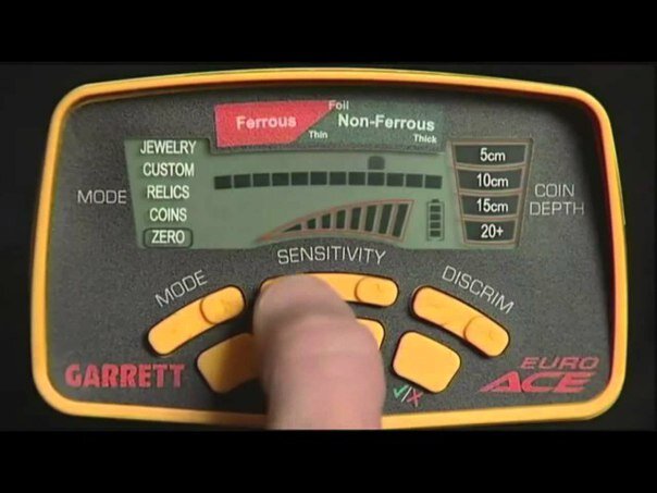 Чувствительность металлоискателя