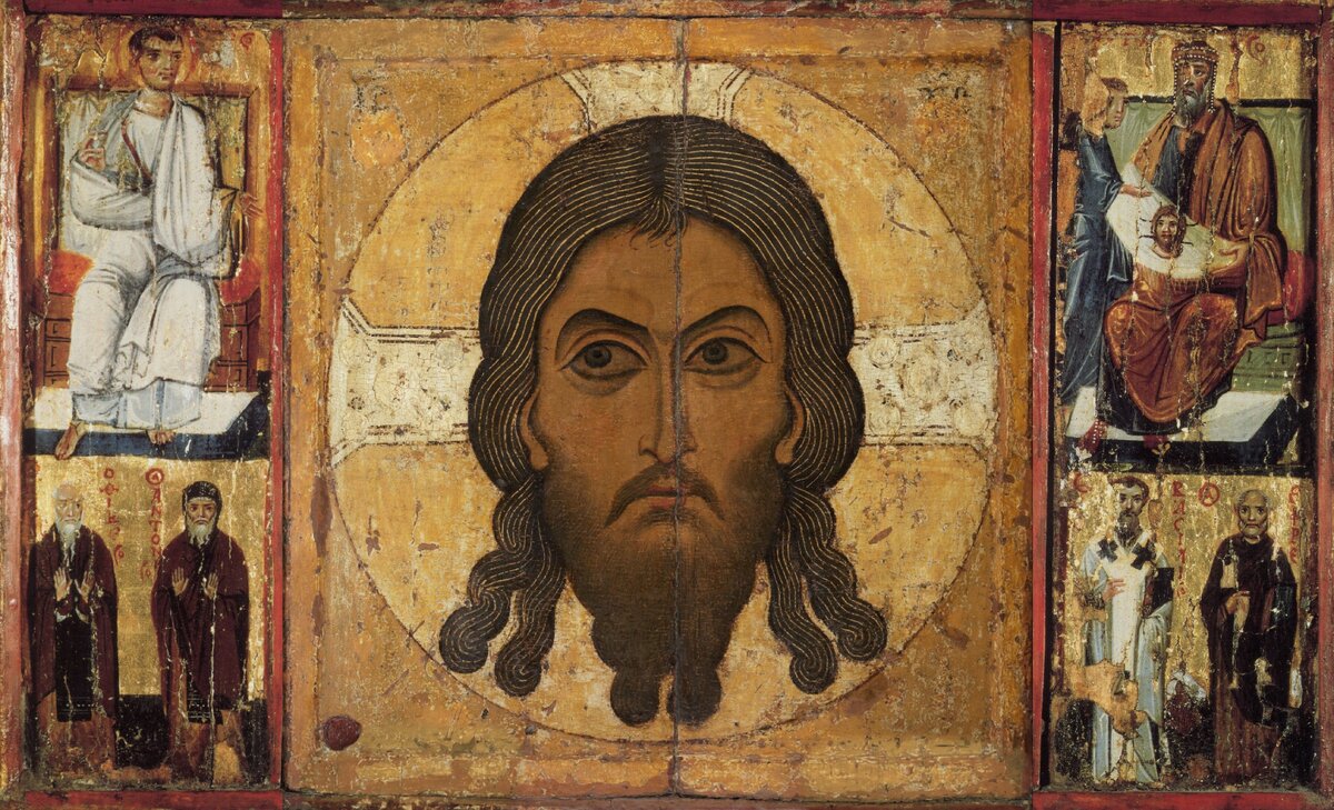Икона спас нерукотворный картина