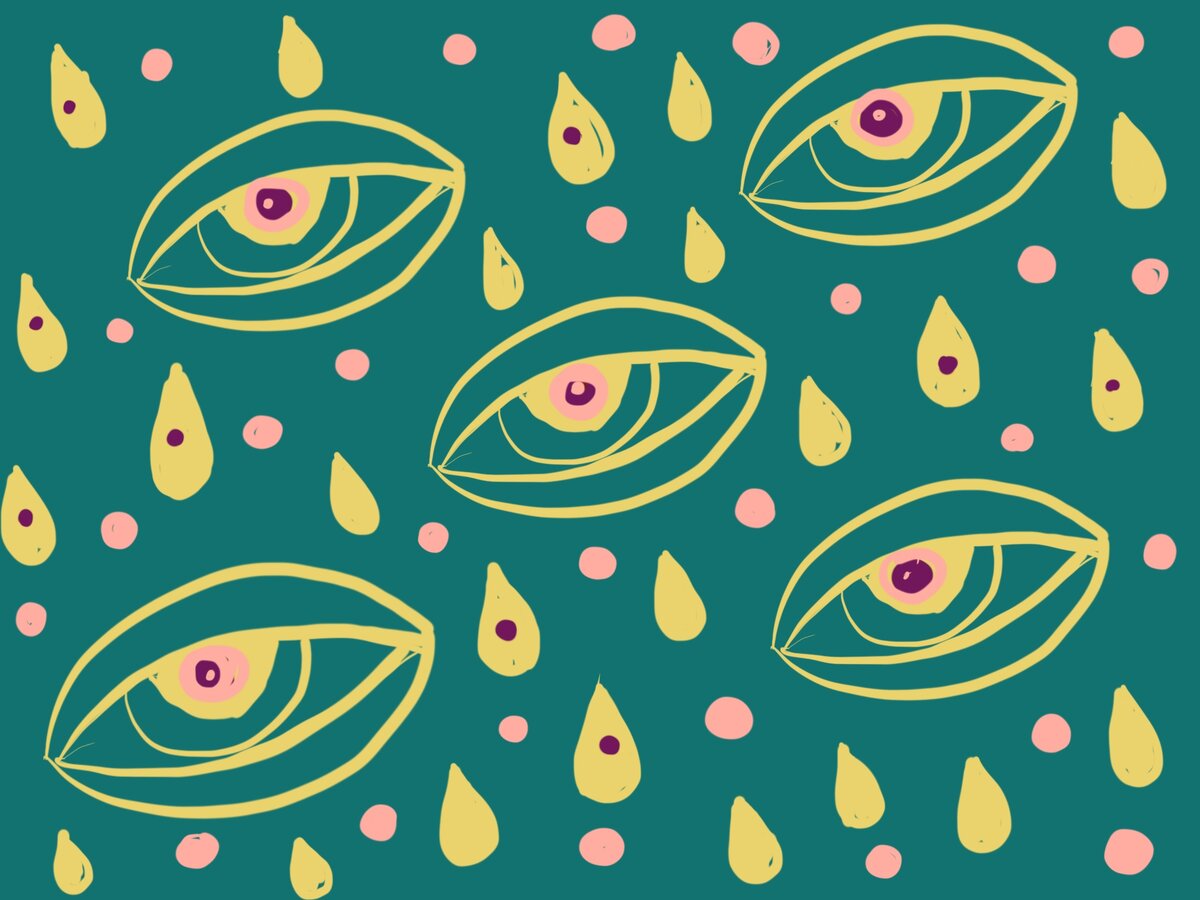 за нами приглядывают, но если мы не совершаем грехов, то и переживать не о чем.