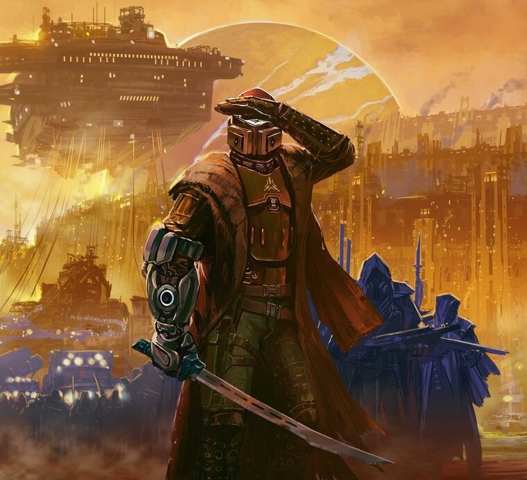 Стеллар. Архонт - арт с обложки пятого романа цикла Романа Прокофьева.