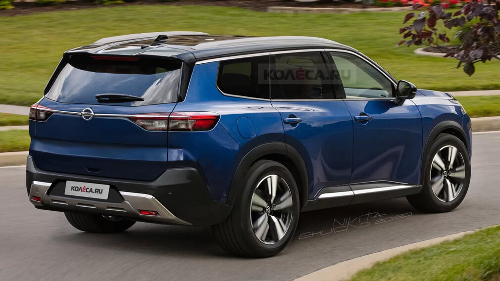 Рендер нового Nissan Pathfinder, фото: Колёса.ру