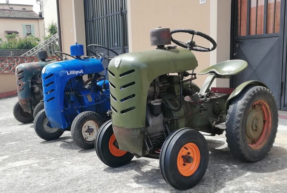 Фото: Яндекс. Картинки. Итальянский мини-трактор  Lugli Lilliput. 