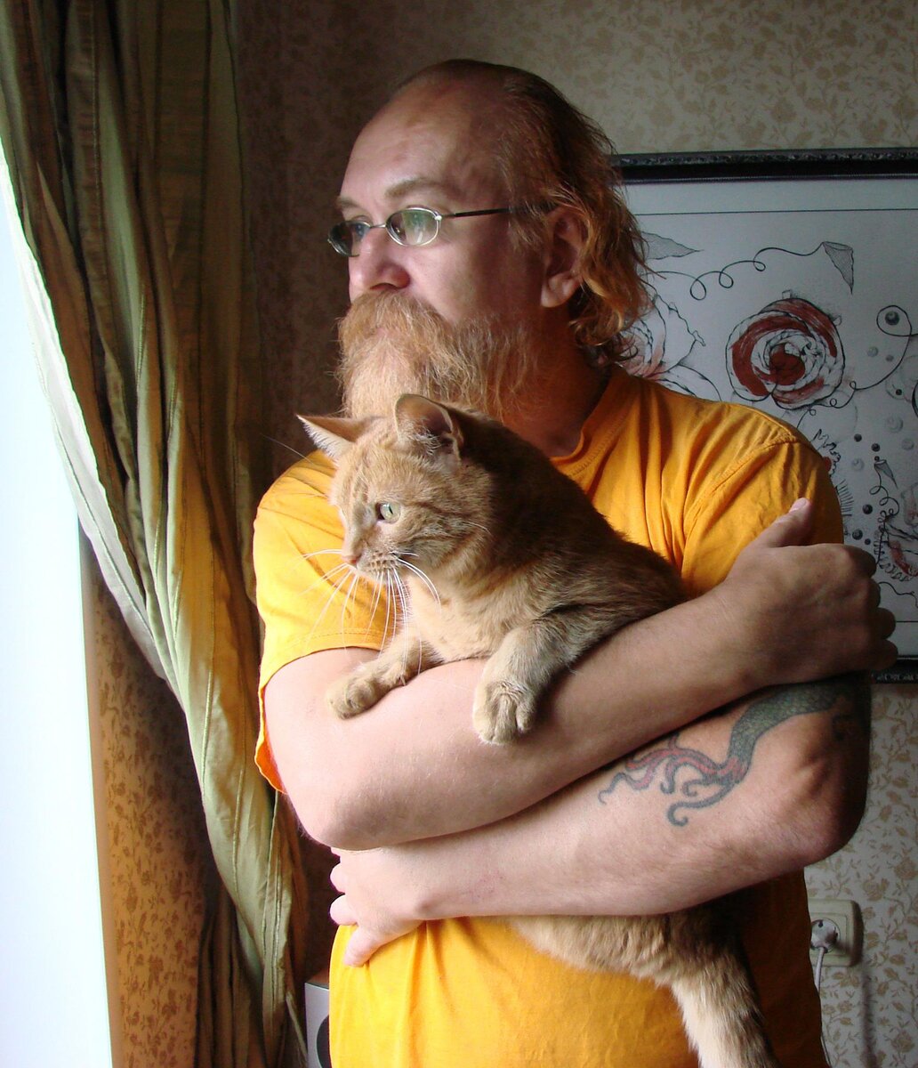 Игорь Мальцев. Дизайнер, котолюб и котоживописец!