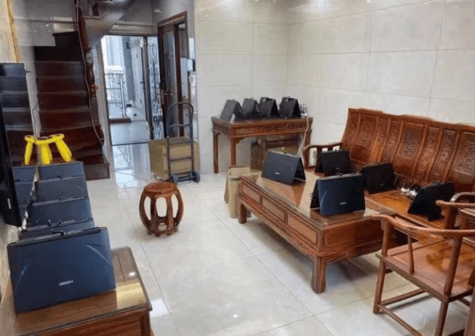 Китайские фермы для добычи криптовалюты.