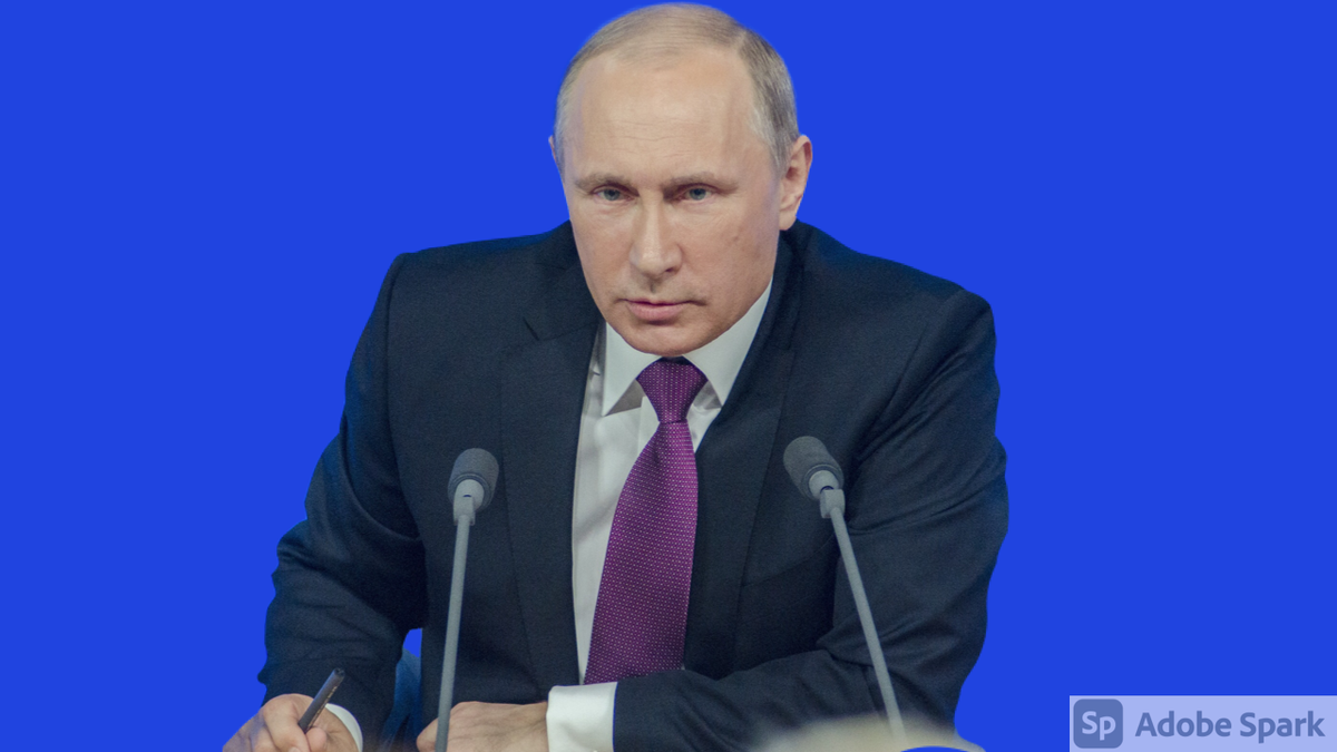 Собственное сделанное фото Путина