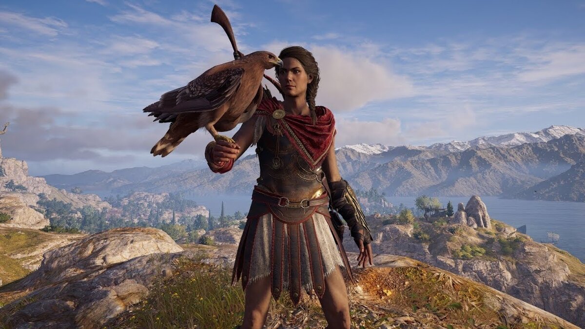 Ас одиссея. Ассасин Крид Одиссей. Assassins Creed Odyssey 4к. Гора Энос ассасин Одиссея. Кассандра и Икар ассасин Крид.