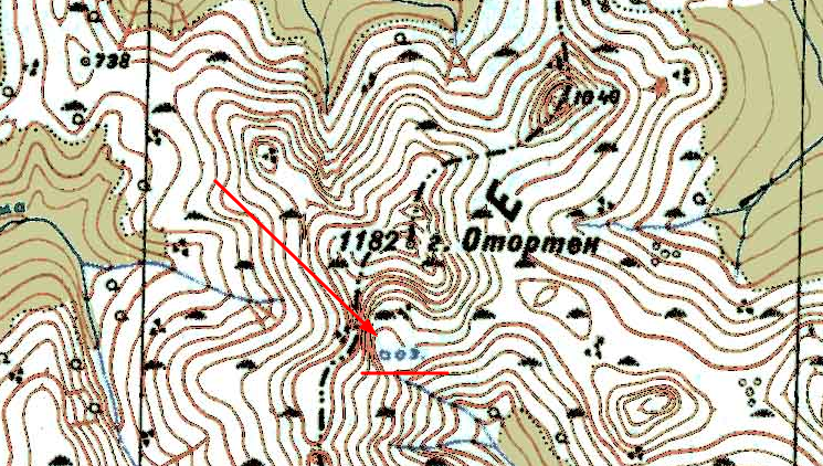 топографическая карта