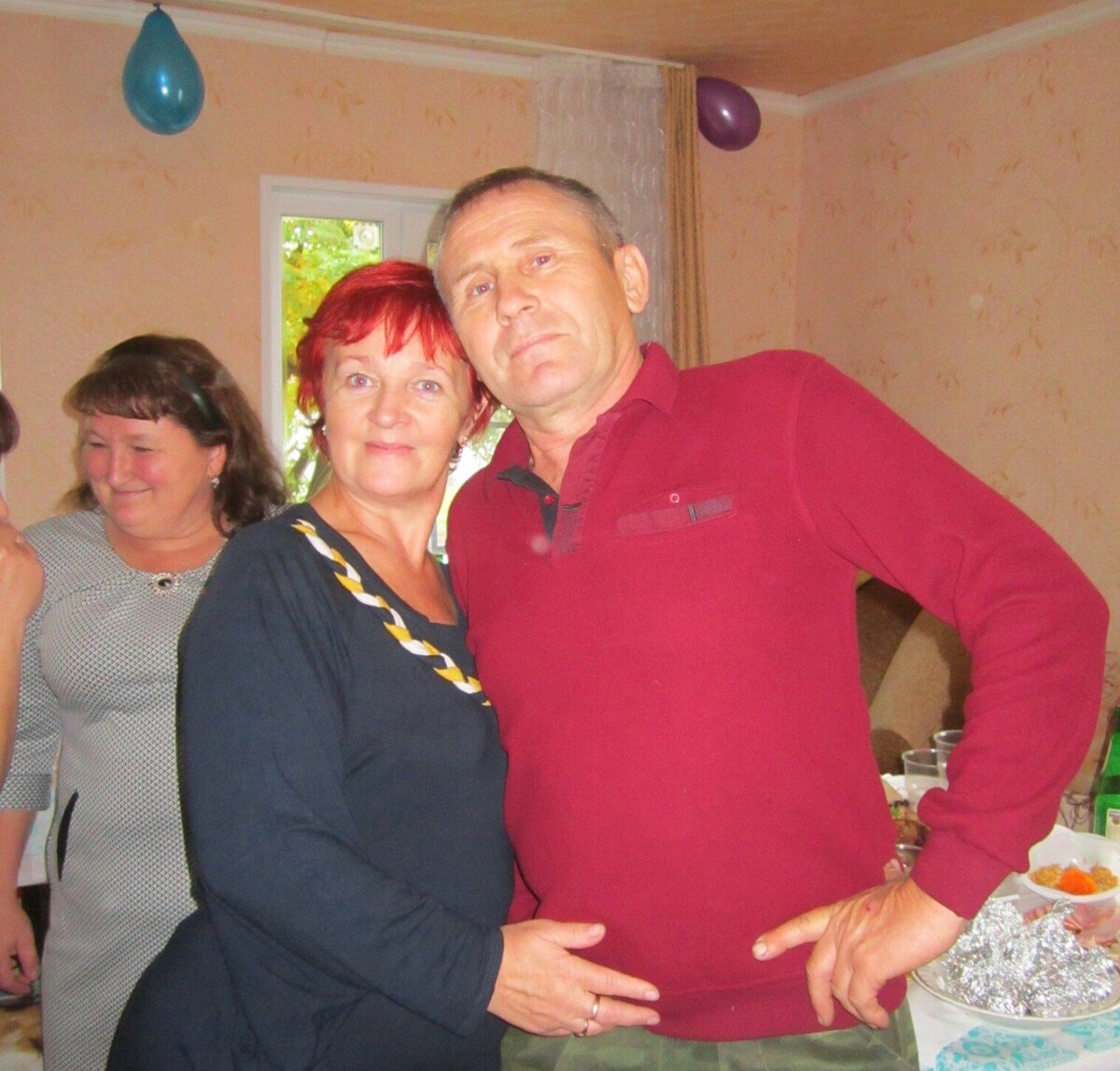 Мама и папа.