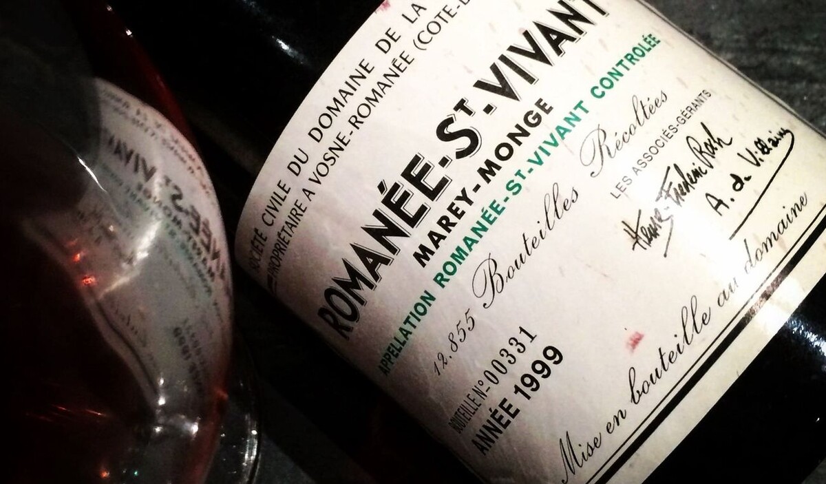 Вино Romanee S Vivant Marey-Monge 1999