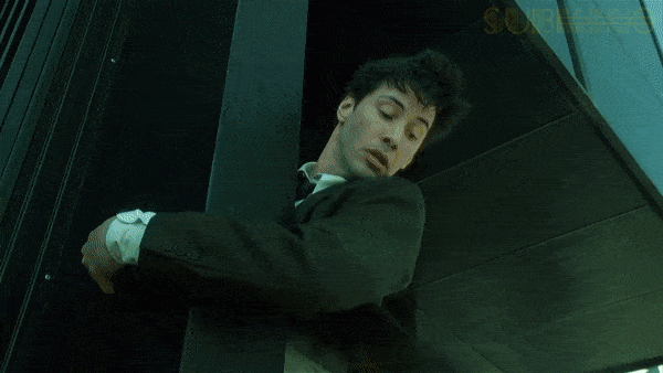 Сцена из фильма Матрица (1999)