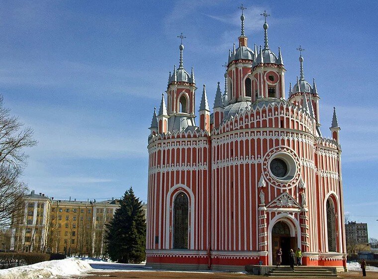 Церковь Рождества Святого Иоанна Предтечи в Санкт-Петербурге, построенная в честь победы в Русско-турецкой войне.