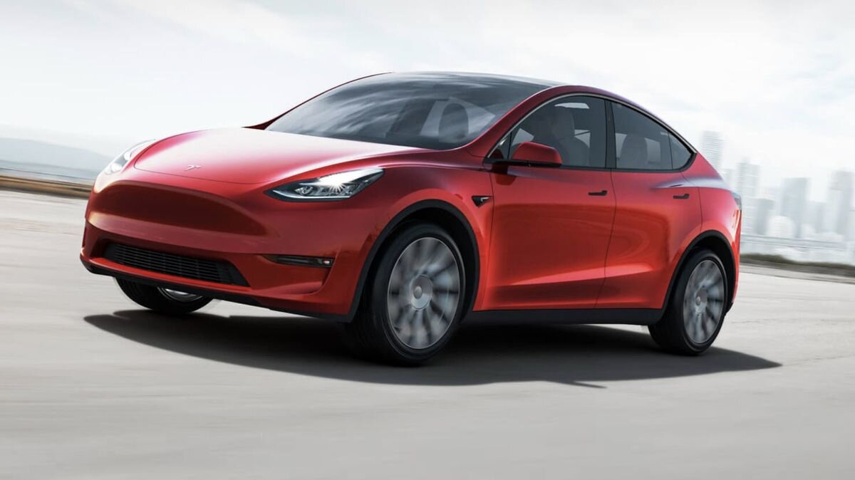 Tesla Model Y 2021 года